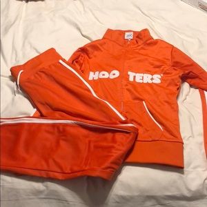 Hooters track suit